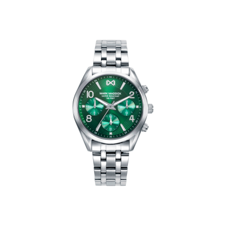 Reloj Mark Maddox Mujer Acero Esfera Verde MM1021-65