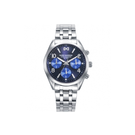 Reloj Mark Maddox Mujer Acero Esfera Azul MM1021-35