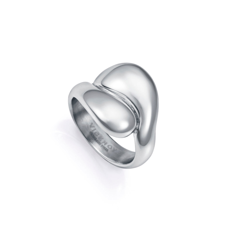 Anillo Viceroy Mujer Acero Ondas 14208A01