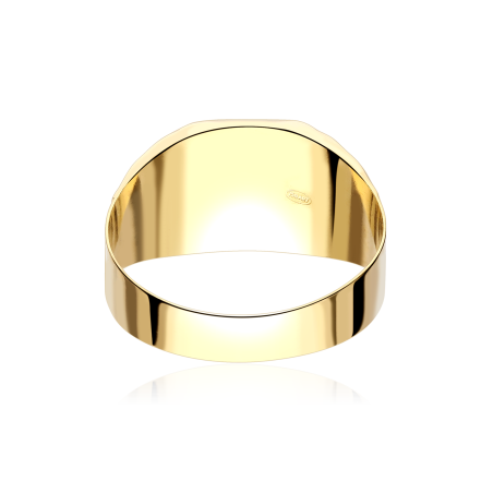 Sello Oro 18k y circonita "Addo"