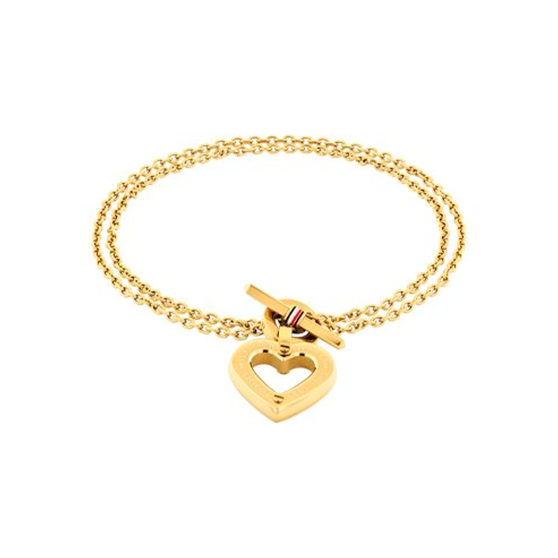 Pulsera Tommy Hilfiger Acero Dorado Corazón 2780970