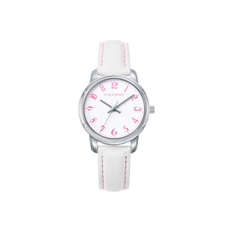 Reloj Viceroy Niña Comunión Piel Blanco 401274-04