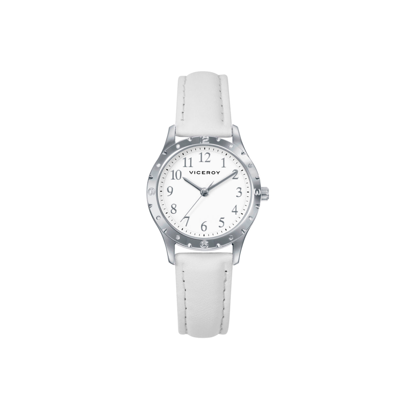 Reloj Viceroy Niña Comunión Piel Blanco 401282-04