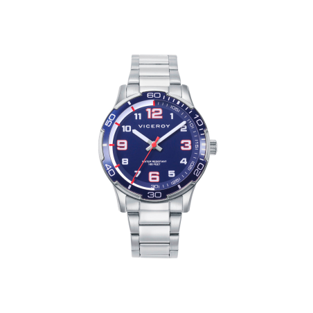 Reloj Viceroy Niño Acero Esfera Azul 401417-34
