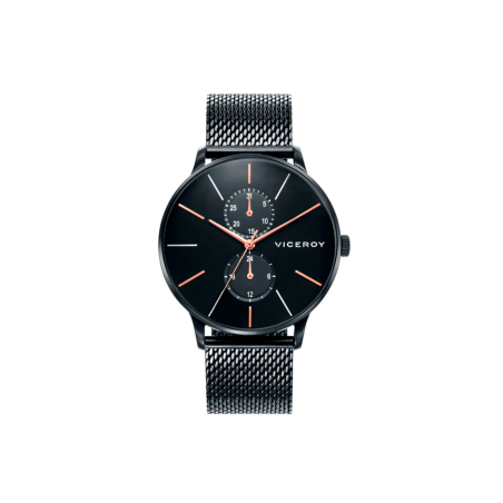 Reloj Viceroy hombre Beat multifunción esfera y correa negra 46753-57