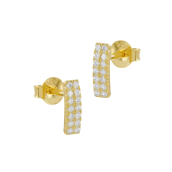 Pendientes Itemporality Plata y circonitas SEA-201-205-UU