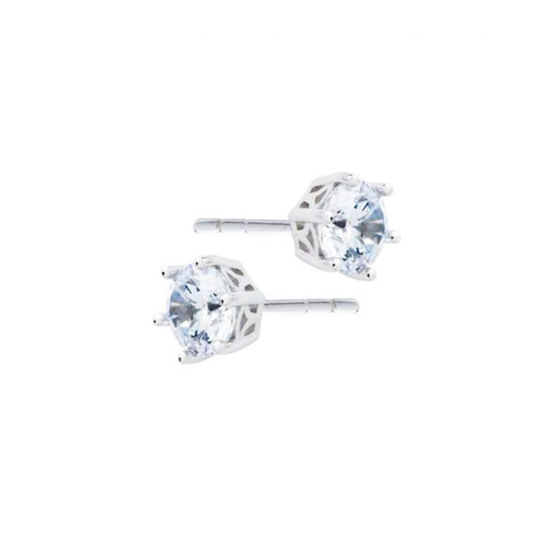 Pendientes Itemporality Plata y circonitas SEA-101-166-02
