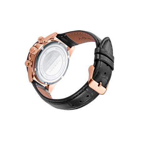 Reloj Viceroy Hombre Acero IP Rosa Bisel Marrón 401401-17