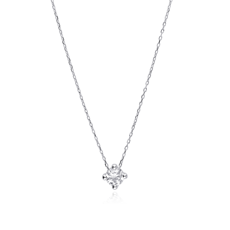 Gargantilla Oro 18k y circonita "Hugo"