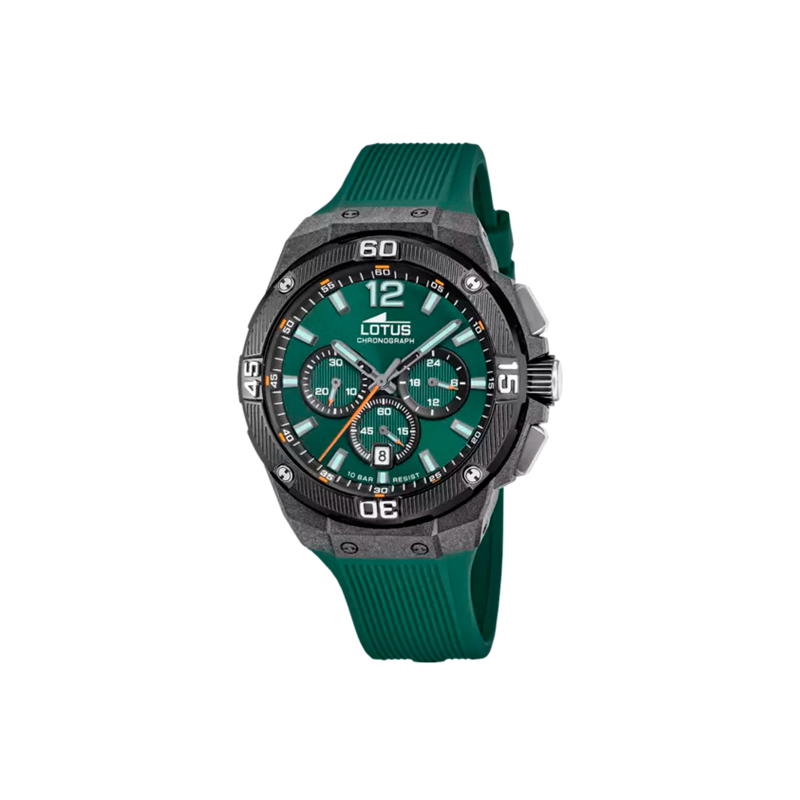 Reloj Lotus Hombre Chrono Esfera Verde 18975/2