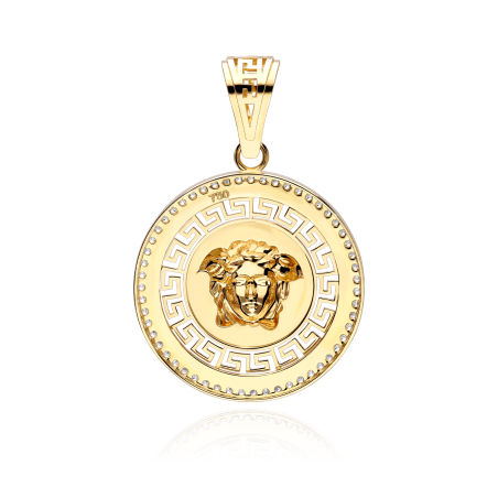 Colgante Oro 18k y circonitas "Eneida"