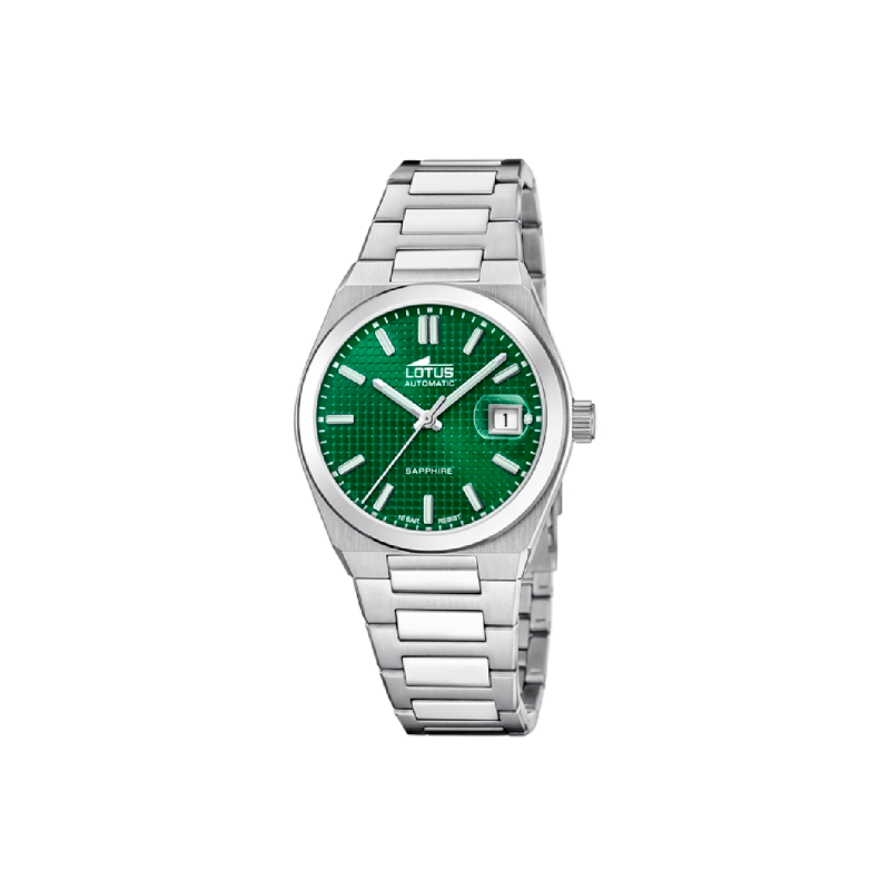 Reloj Lotus Hombre Automático Esfera Verde 18999/3