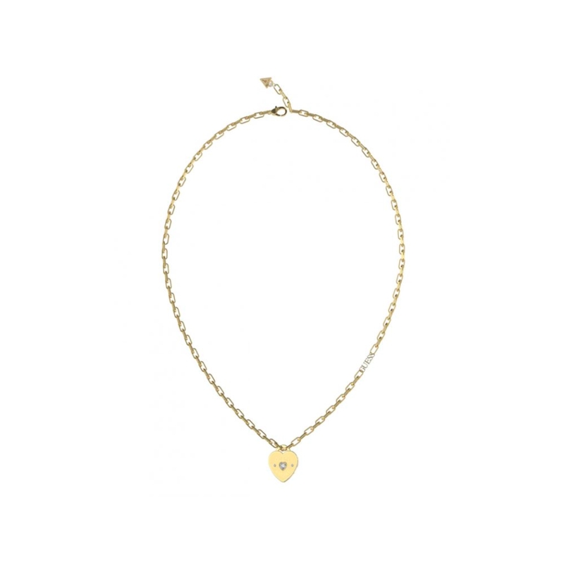 Collar Guess Mujer Acero Dorado Amore JUBN05060JWYGT-U