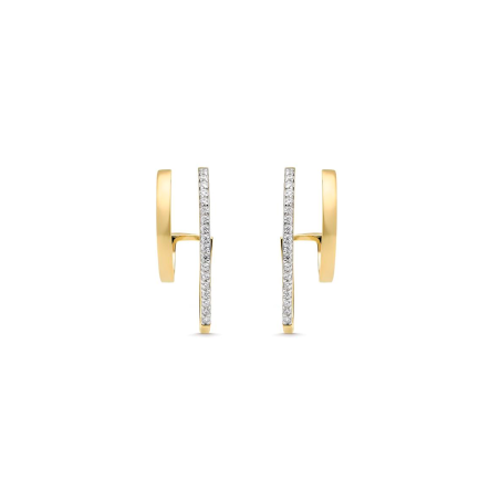 Pendientes Itemporality Plata y circonitas SEA-401-362-UU
