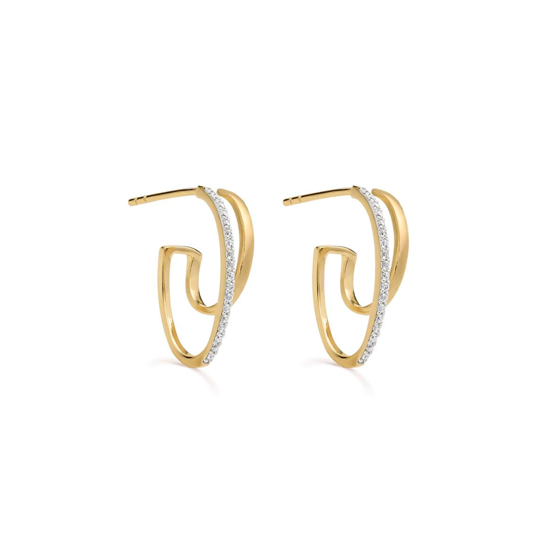 Pendientes Itemporality Plata y circonitas SEA-401-362-UU