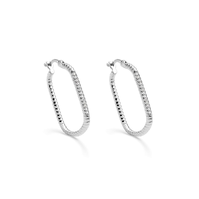 Pendientes Itemporality Plata y circonitas SEA-101-378-UU
