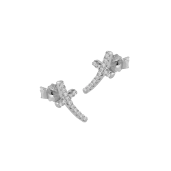 Pendientes Itemporality Plata y circonitas SEA-101-197-UU