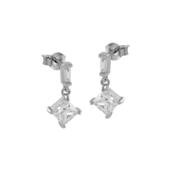 Pendientes Itemporality Plata y circonitas SEA-101-232-UU