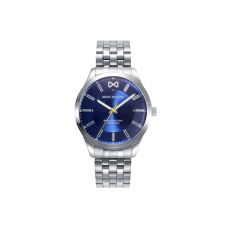 Reloj Mark Maddox Hombre Marais Acero Esfera Azul HM0142-37