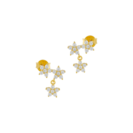 Pendientes Itemporality Plata y circonitas SEA-201-211-UU