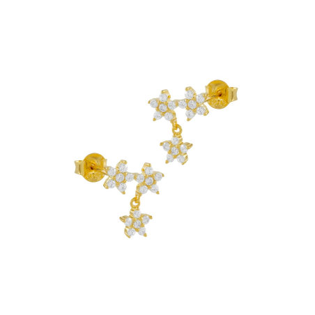 Pendientes Itemporality Plata y circonitas SEA-201-211-UU
