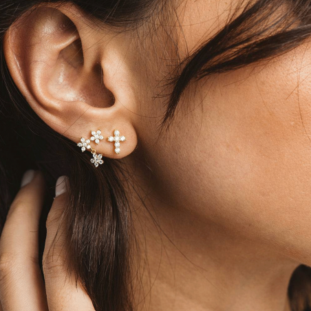 Pendientes Itemporality Plata y circonitas SEA-201-211-UU