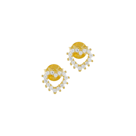 Pendientes Itemporality Plata y circonitas SEA-201-207-UU