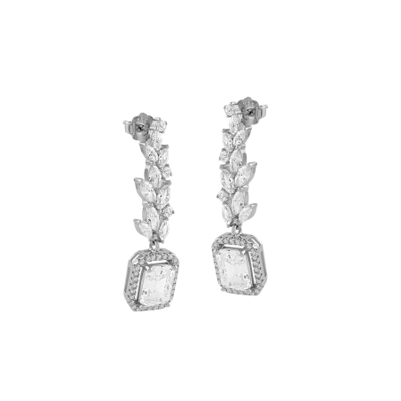 Pendientes Itemporality Plata y circonitas SEA-101-216-UU