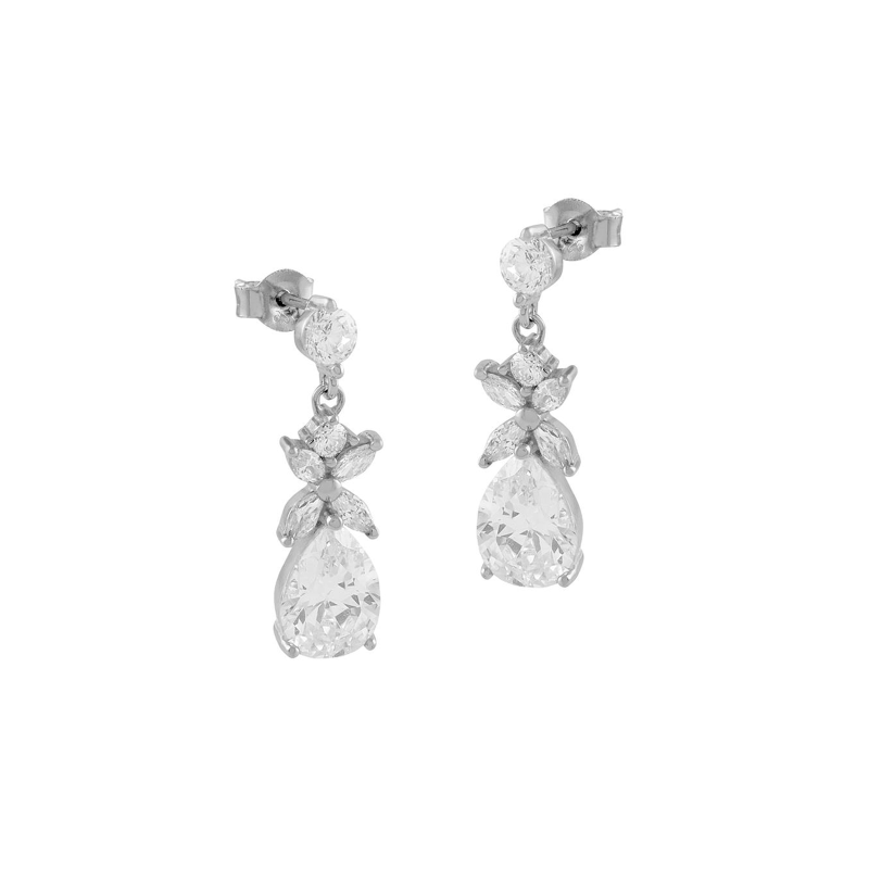 Pendientes Itemporality Plata y circonitas SEA-101-227-UU