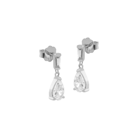 Pendientes Itemporality Plata y circonitas SEA-101-231-UU