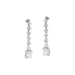 Pendientes Itemporality Plata y circonitas SEA-101-235-UU