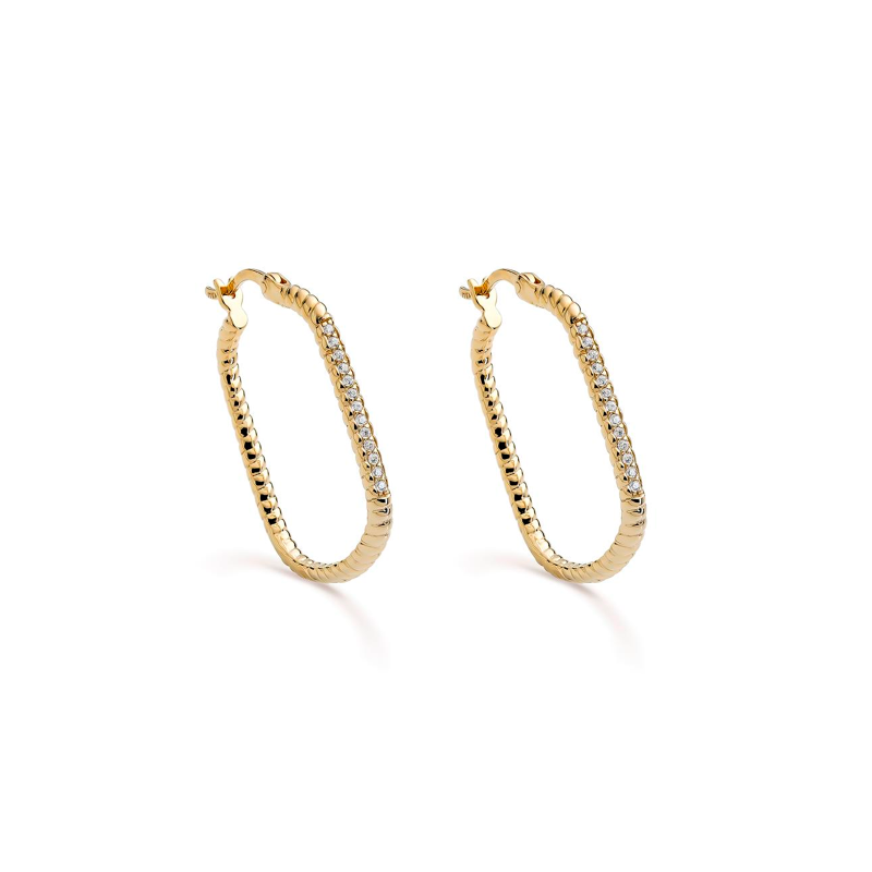 Pendientes Itemporality Plata y circonitas SEA-201-378-UU
