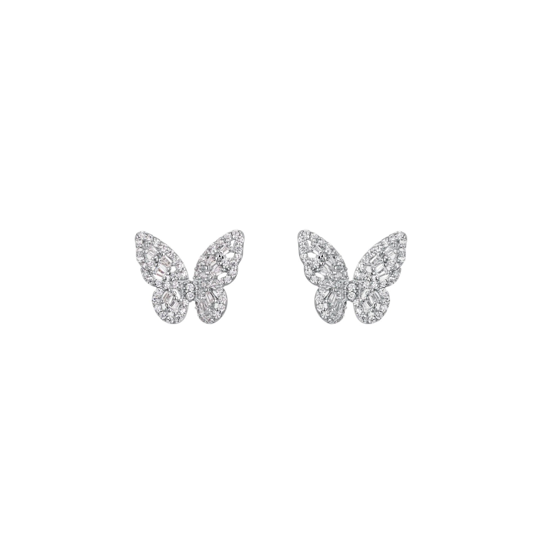 Pendientes Itemporality Plata y circonitas SEA-101-386-UU