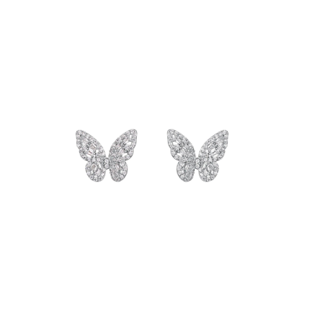 Pendientes Itemporality Plata y circonitas SEA-101-386-UU
