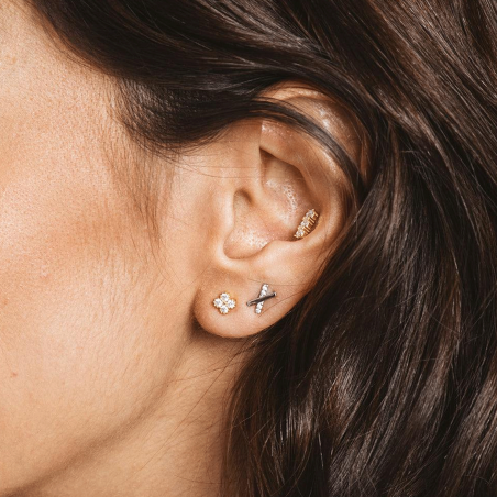 Pendientes Itemporality Plata y circonitas SEA-201-210-UU