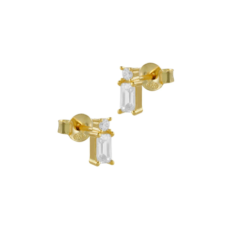 Pendientes Itemporality Plata y circonitas SEA-201-218-UU