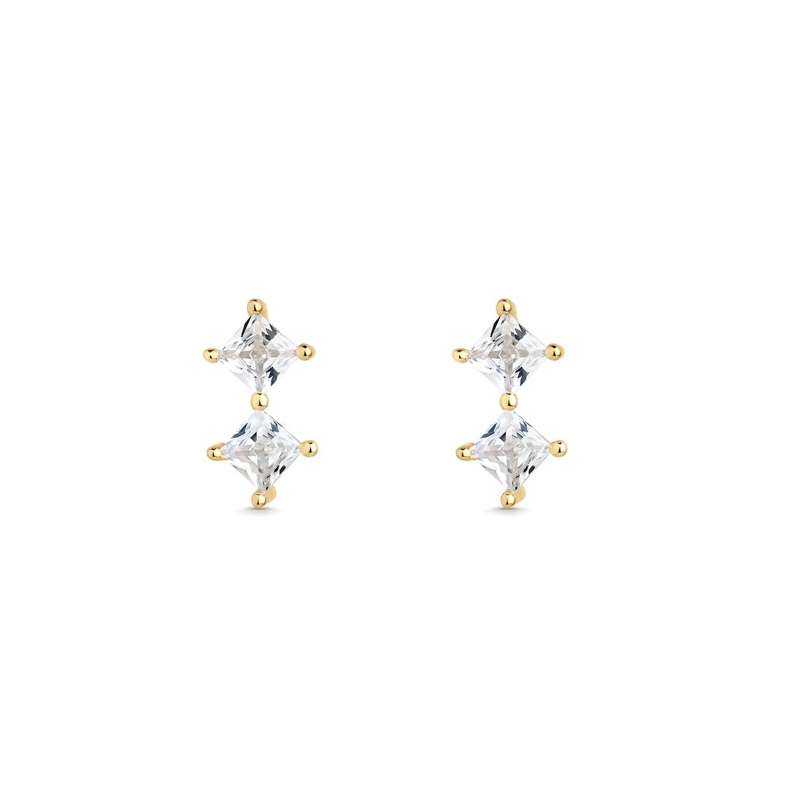 Pendientes Itemporality Plata y circonitas SEA-201-341-UU