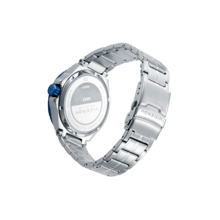 Reloj Viceroy hombre acero esfera azul 46839-35