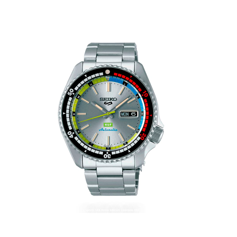Reloj Seiko Hombre 5 Sports Acero Inoxidable SRPL33K1
