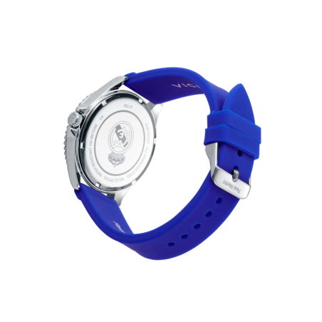 Reloj Viceroy hombre Real Madrid caja acero y correa silicona azul 41159-37
