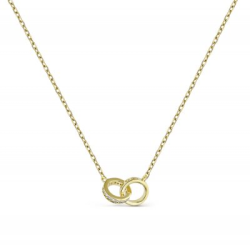 Collar Itemporality baño oro alianzas SNL-201-143-UU