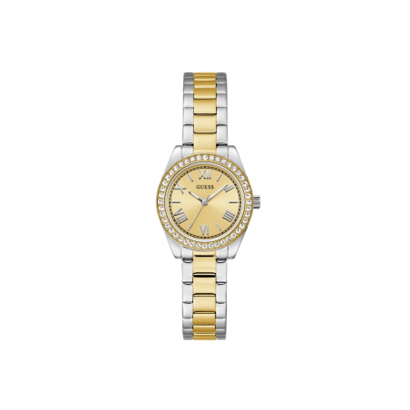Reloj Guess Mujer Acero Bicolor Mini Luna GW0841L2