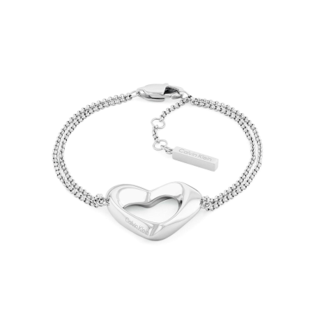 Pulsera Calvin Klein Mujer Acero Cadena Doble 35000758