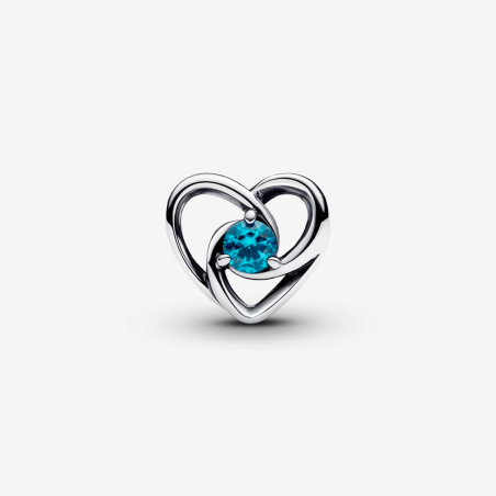 Charm Pandora Corazón y Gemas Entrelazados 793744C01