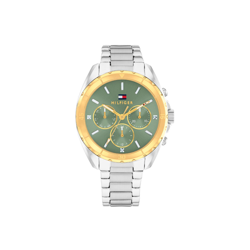Reloj Tommy Hilfiger Mujer Acero Esfera Verde 1782785