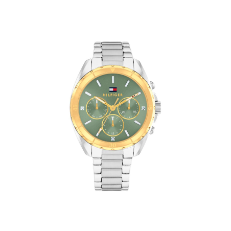 Reloj Tommy Hilfiger Mujer Acero Esfera Verde 1782785