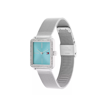 Reloj Tommy Hilfiger Mujer Acero y Circonitas Esfera Azul 1782789