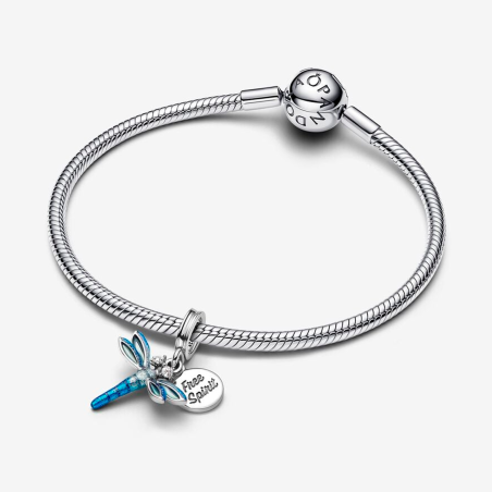 Charm Pandora Colgante Doble Libélula 793745C01