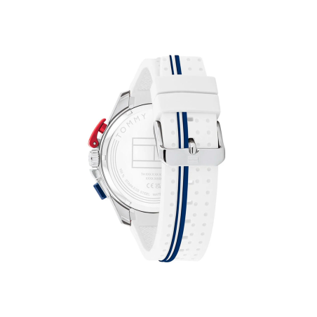 Reloj Tommy Hilfiger Hombre Cronógrafo Blanco y Azul 1792167