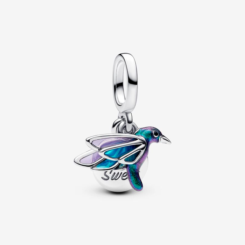 Charm Pandora Colgante Doble Colibrí 793746C01 Charm Pandora Colgante Doble Colibrí 793746C01